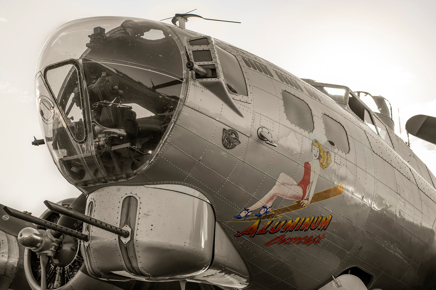 Boeing B-17 Flying Fortress, Aluminum Overcast