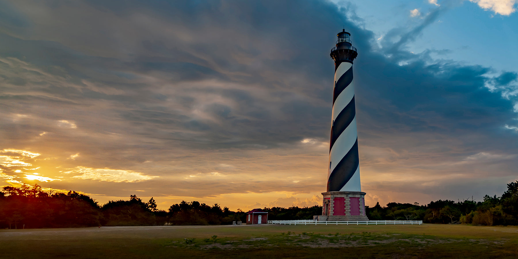 Cape Hatteras Light Station at dawn