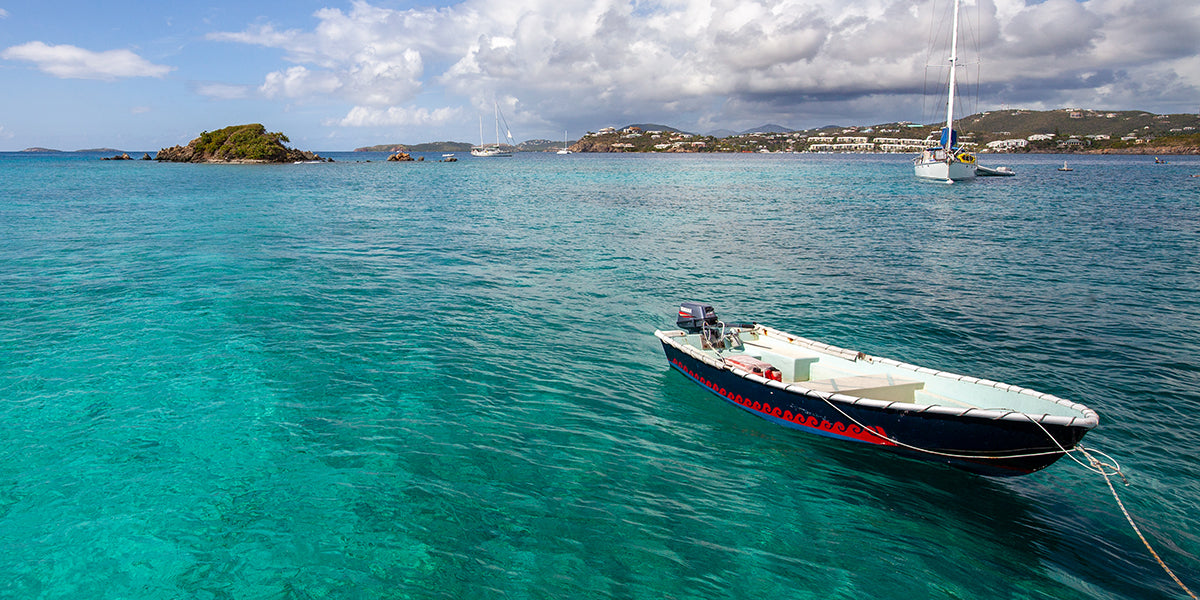 Christmas Cove in the Virgin Islands