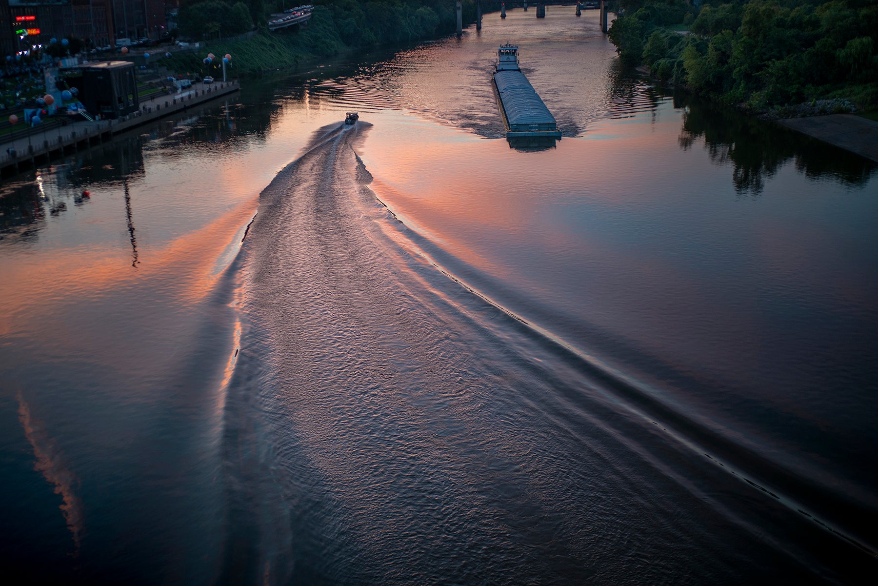 Cumberland River Sunset