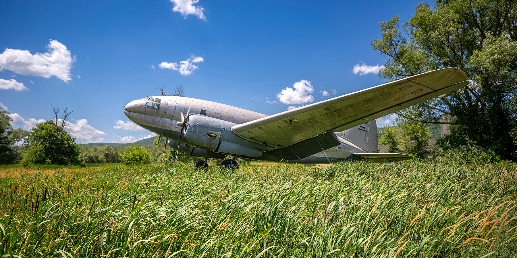 Curtis C-46 Commando airplane