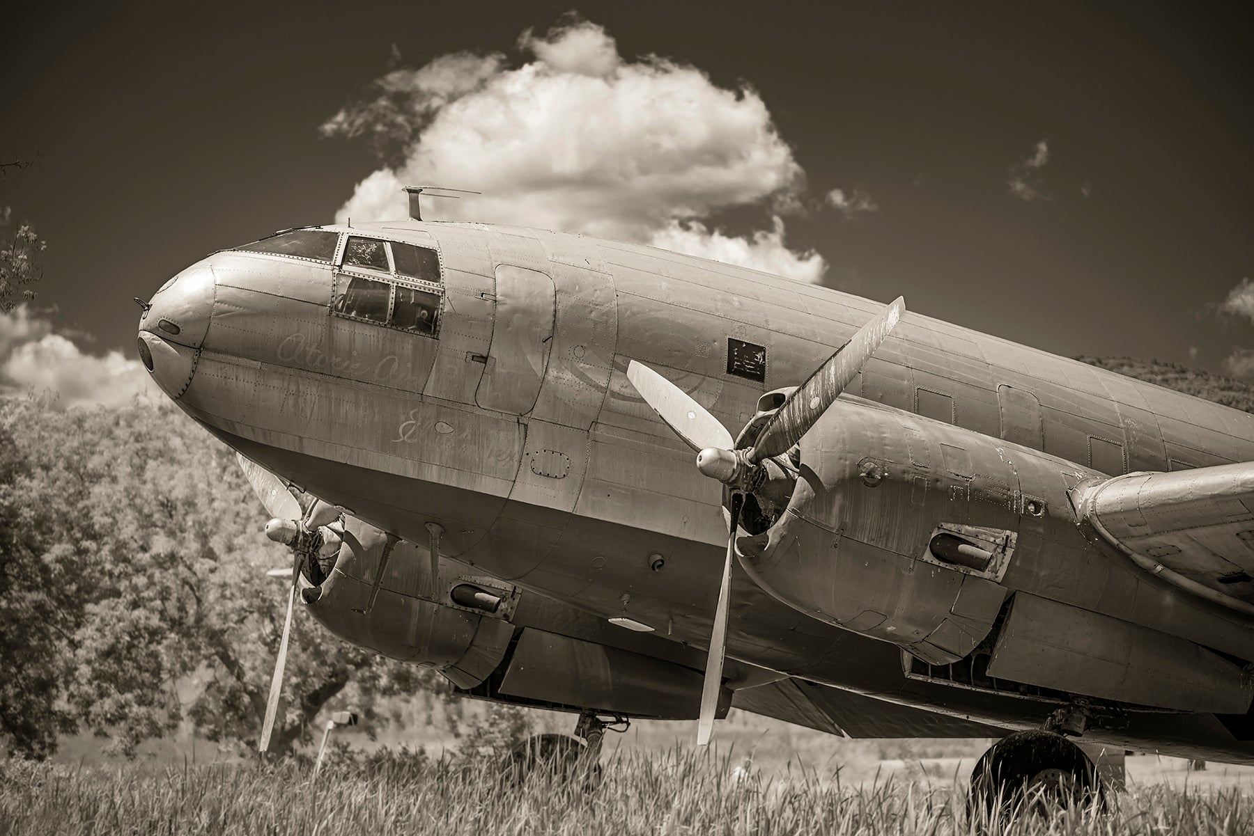 Curtis C-46 Commando airplane