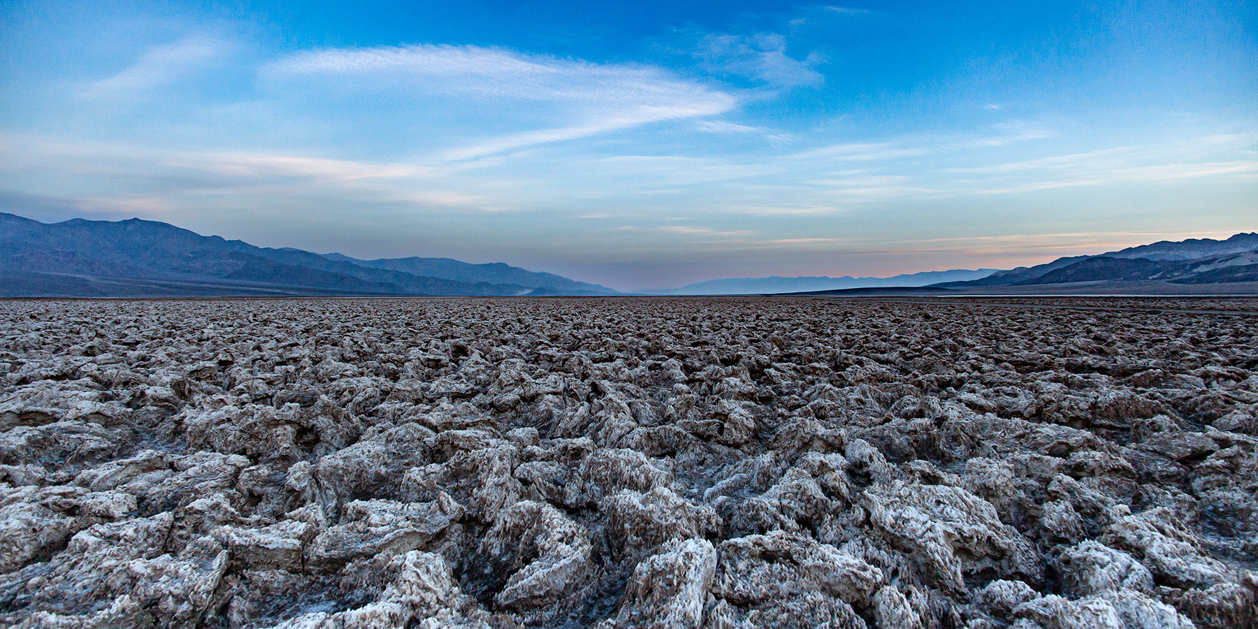 Devil's Golf Course in Death Valley