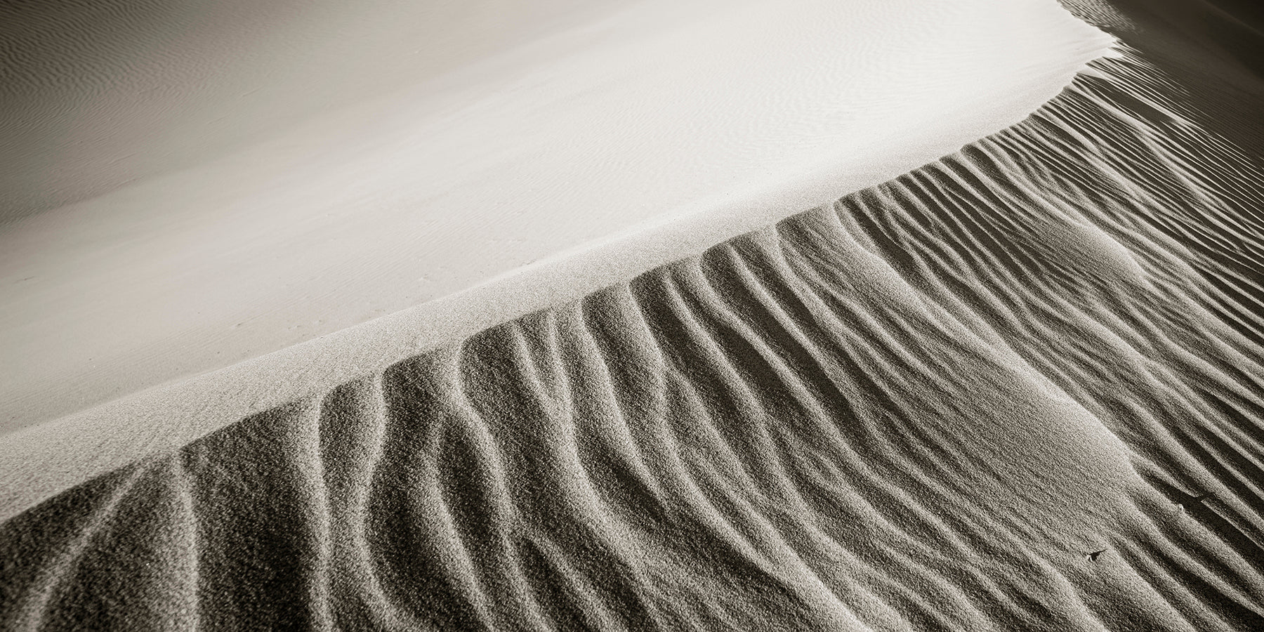 Sand patterns on the Mesquite Flat Sand Dunes