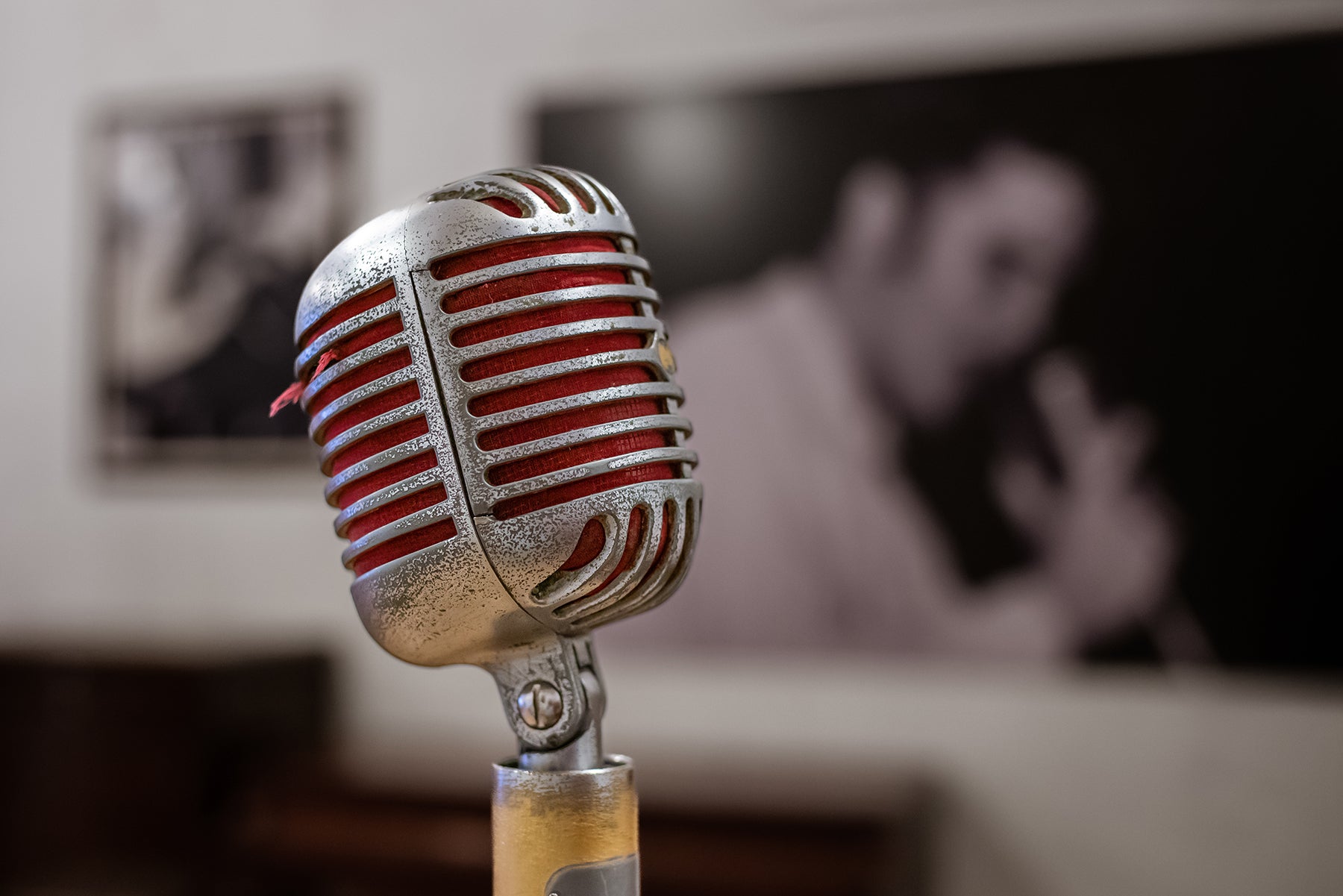 Microphone at Sun Studio