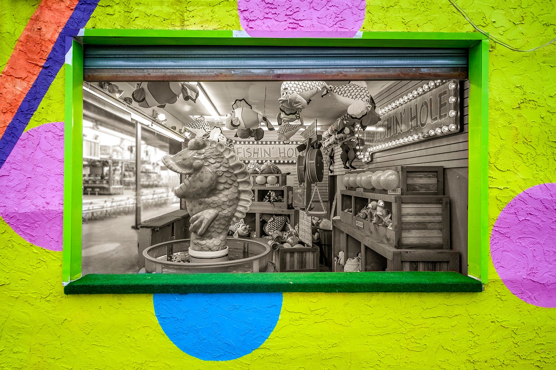 Fishin' Hole attraction at the Keansburg Amusement Park