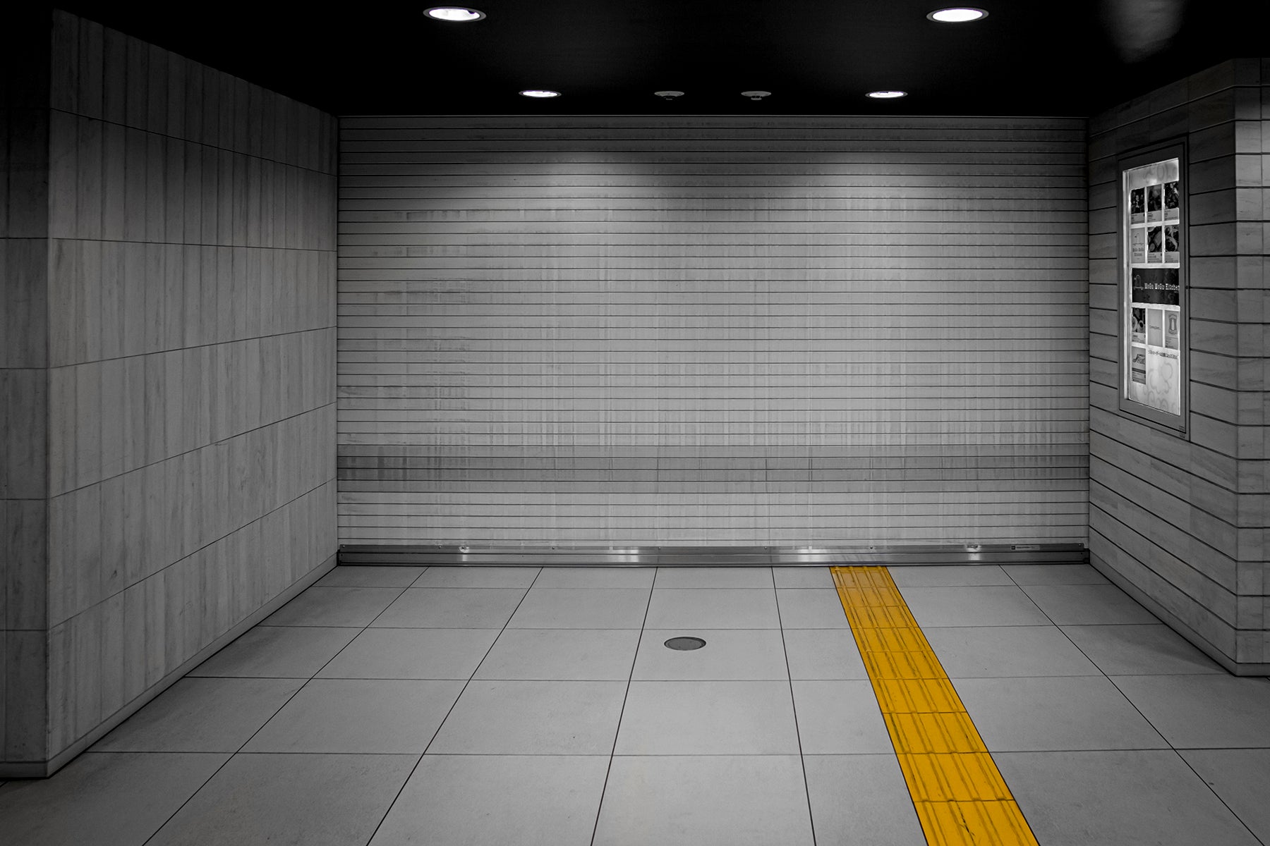 Ginza subway line in Tokyo