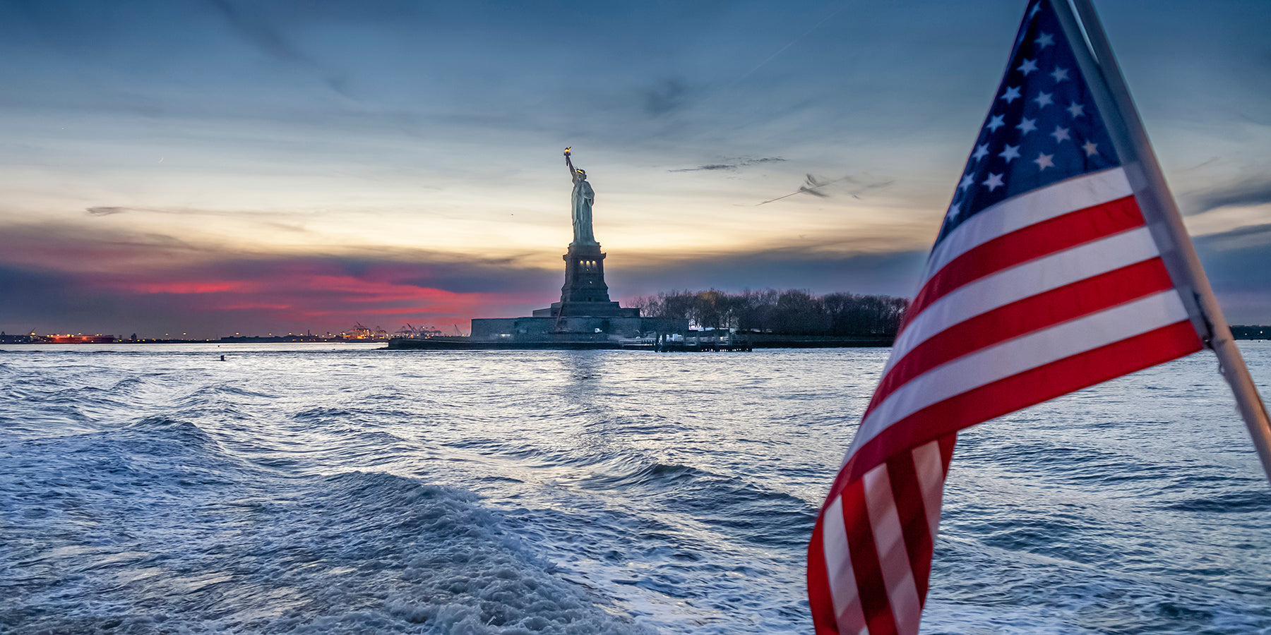 Statue of Liberty from NY Harbor