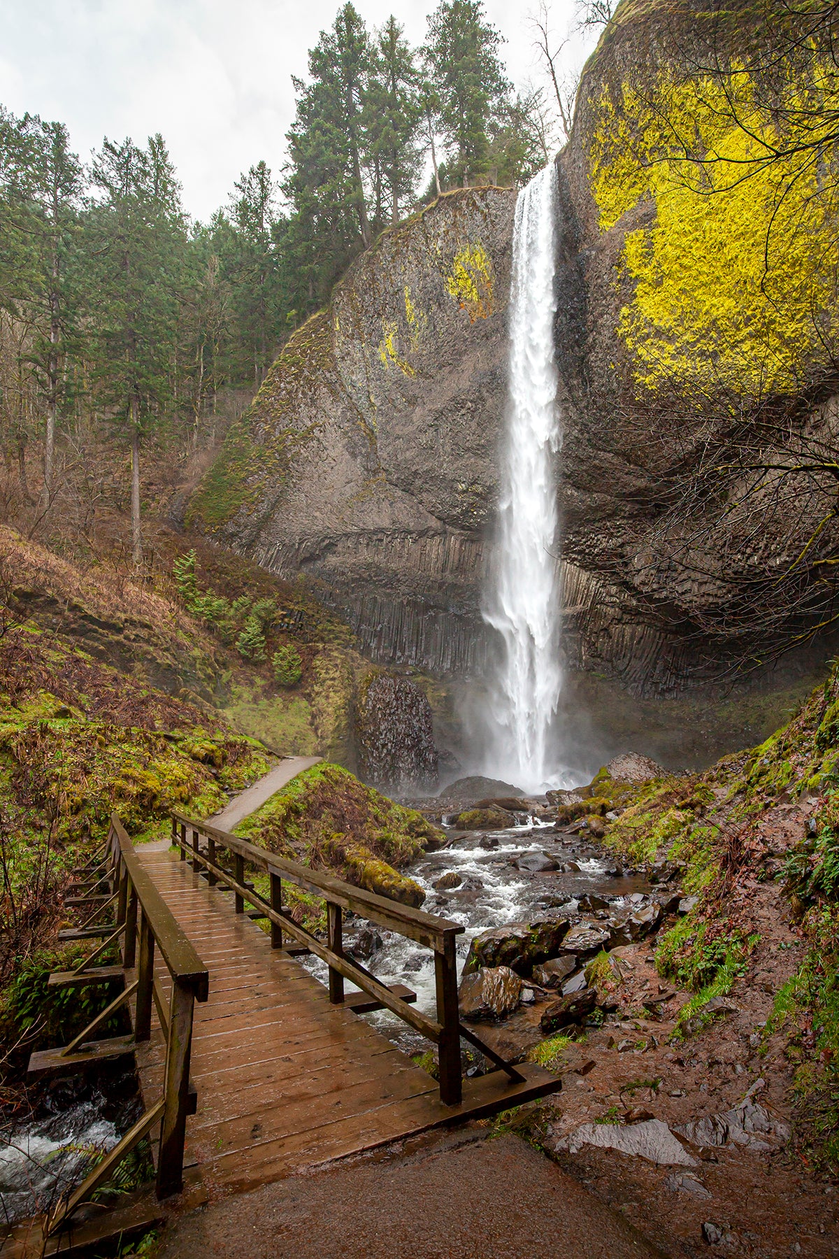 Latourell Falls in Oregon