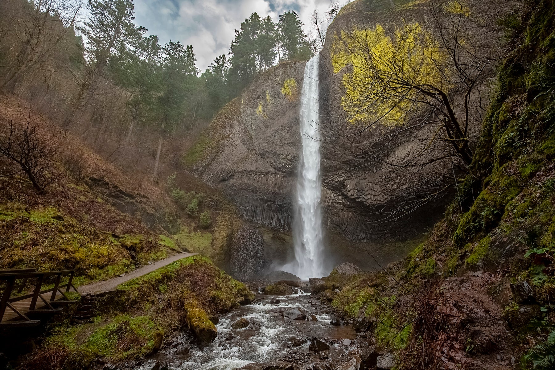 Latourell Falls in Oregon