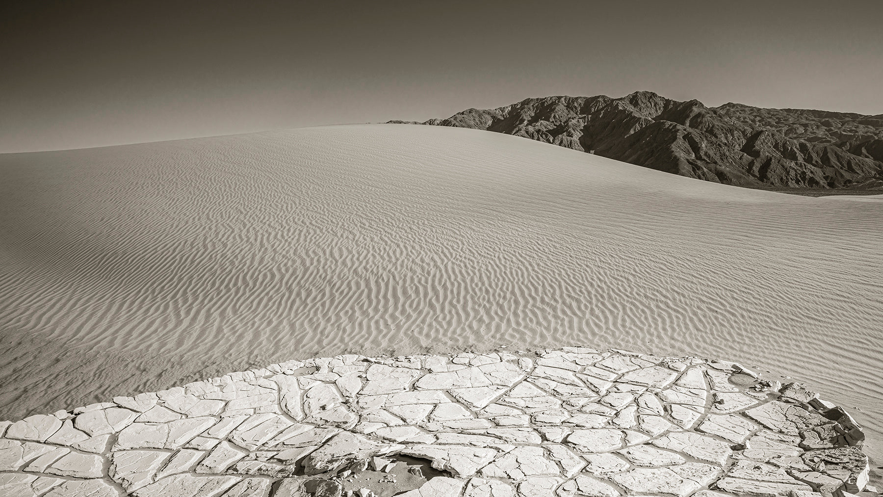 Mesquite Flat Sand Dunes, Ancient Lakebed