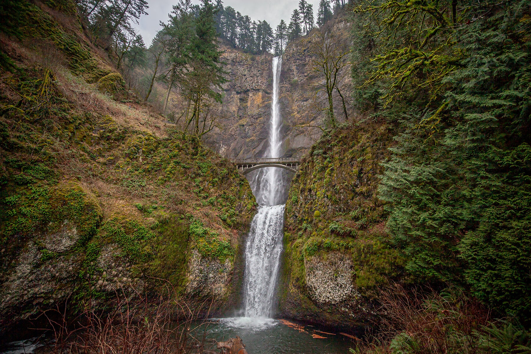 Multnomah Falls in Oregon