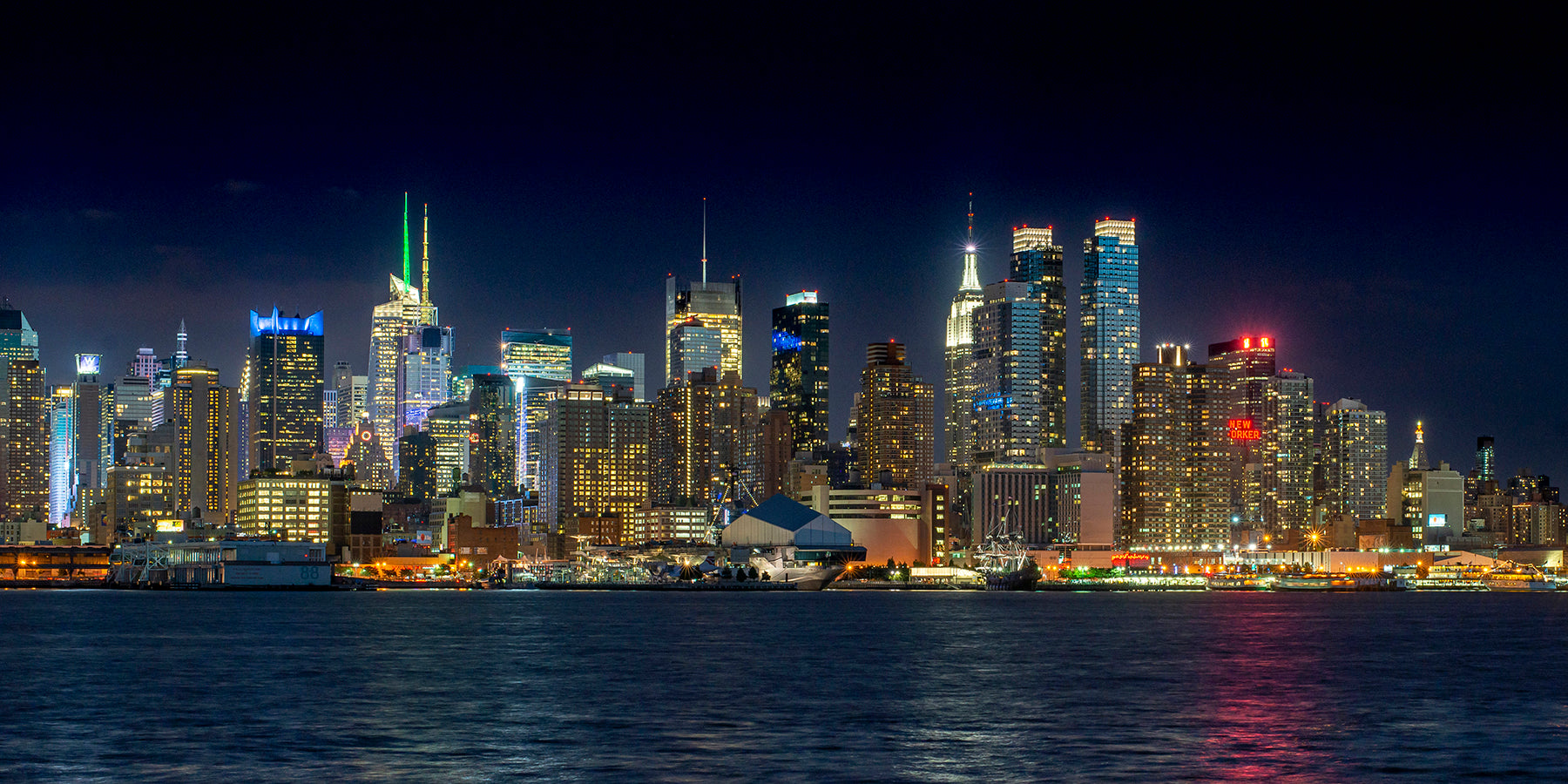 A view of the NYC Skyline in 2013