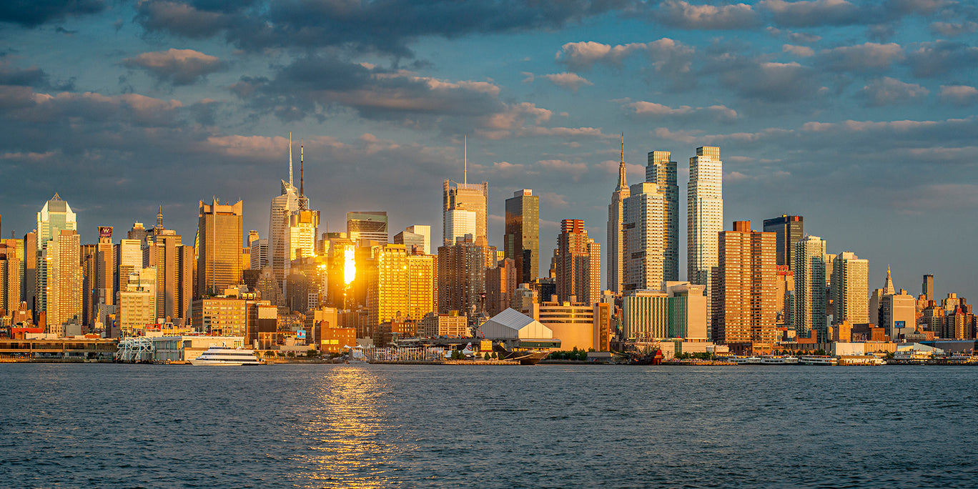 A view of the NYC skyline in 2013