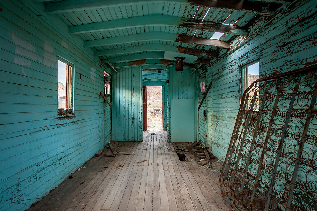 Los Angeles & Salt Lake Railroad caboose