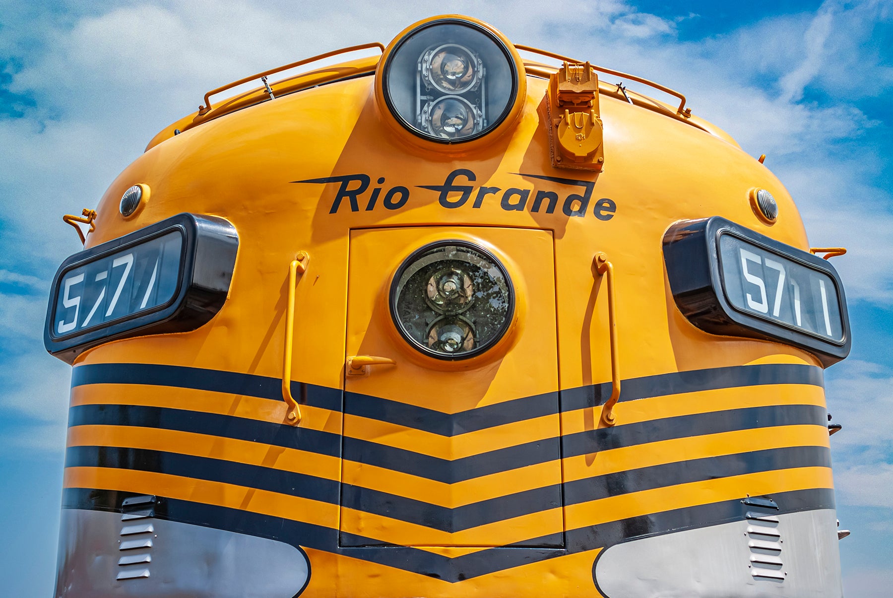 The Rio Grande 5771 locomotive