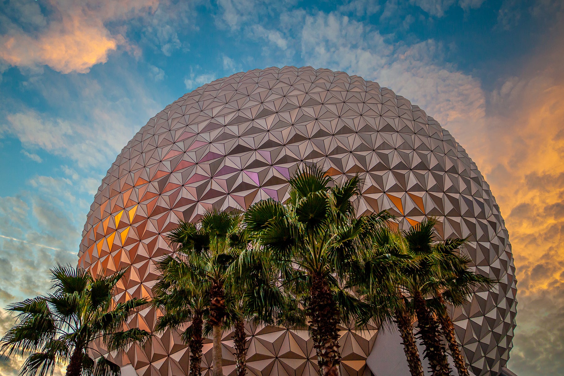 Spaceship Earth at the Epcot Center