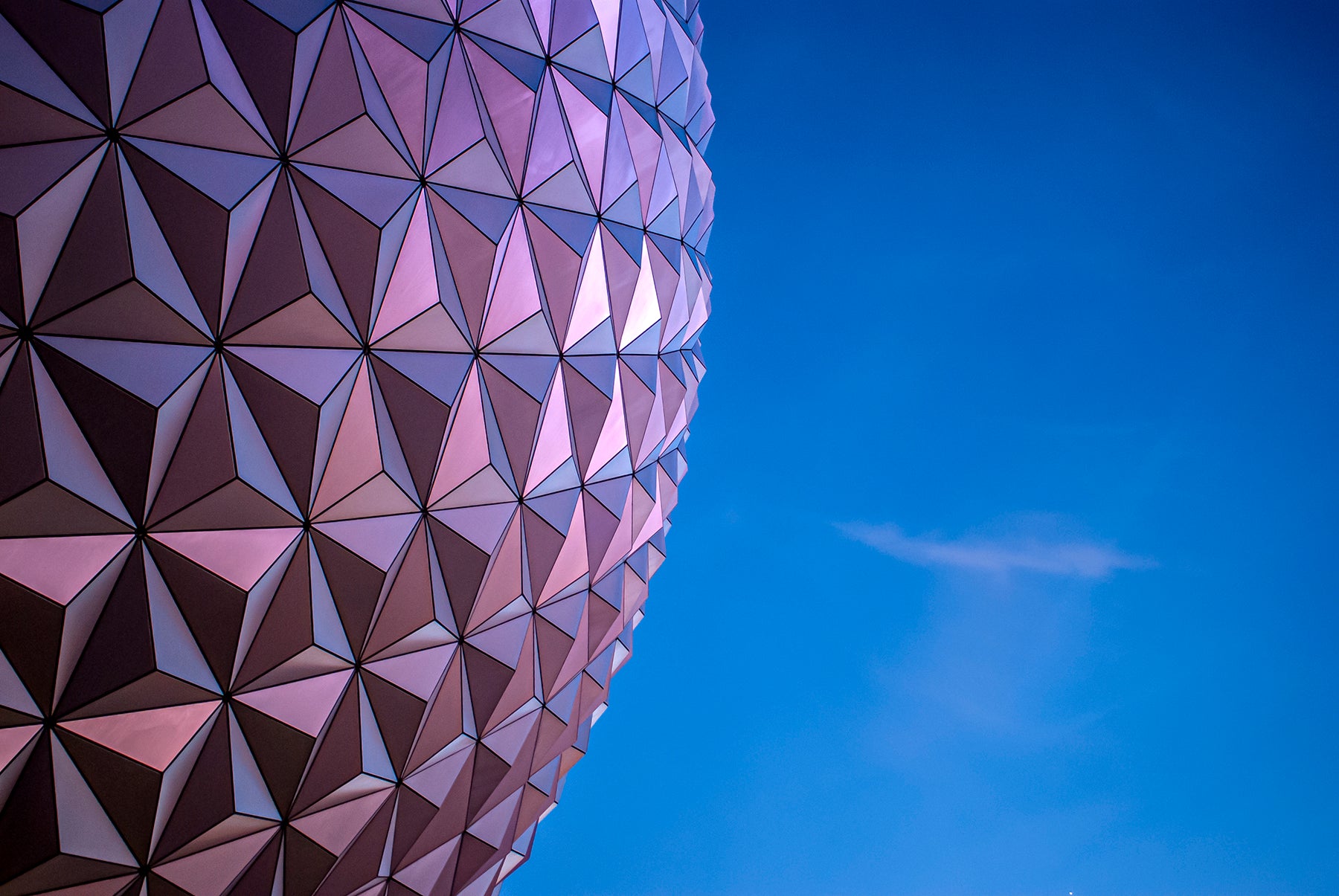 Spaceship Earth at Epcot Center