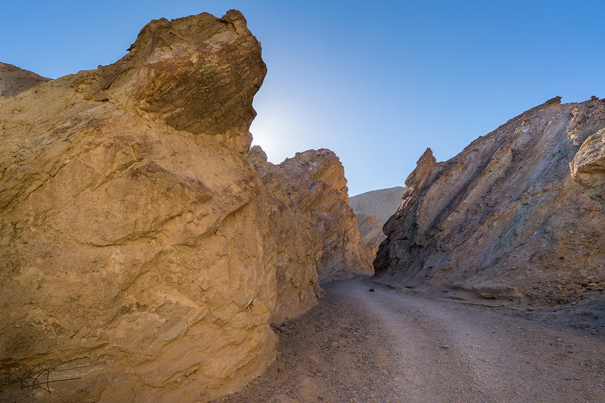 Golden Canyon in Death Valley