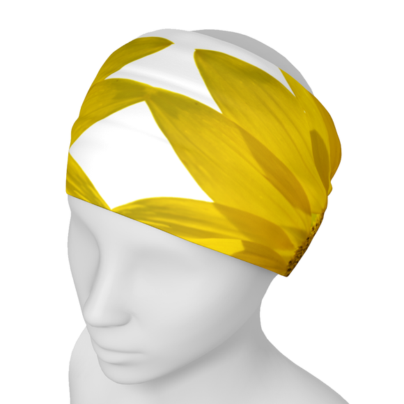 Headband with Sunflower design