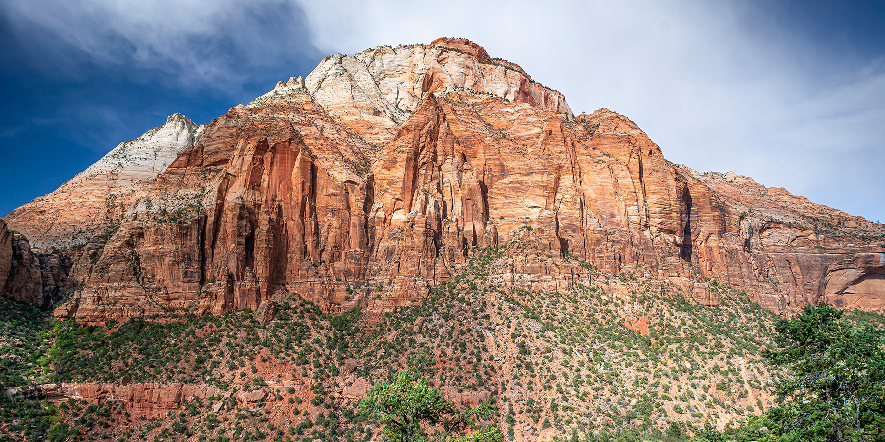 The East Temple in Zion National Park