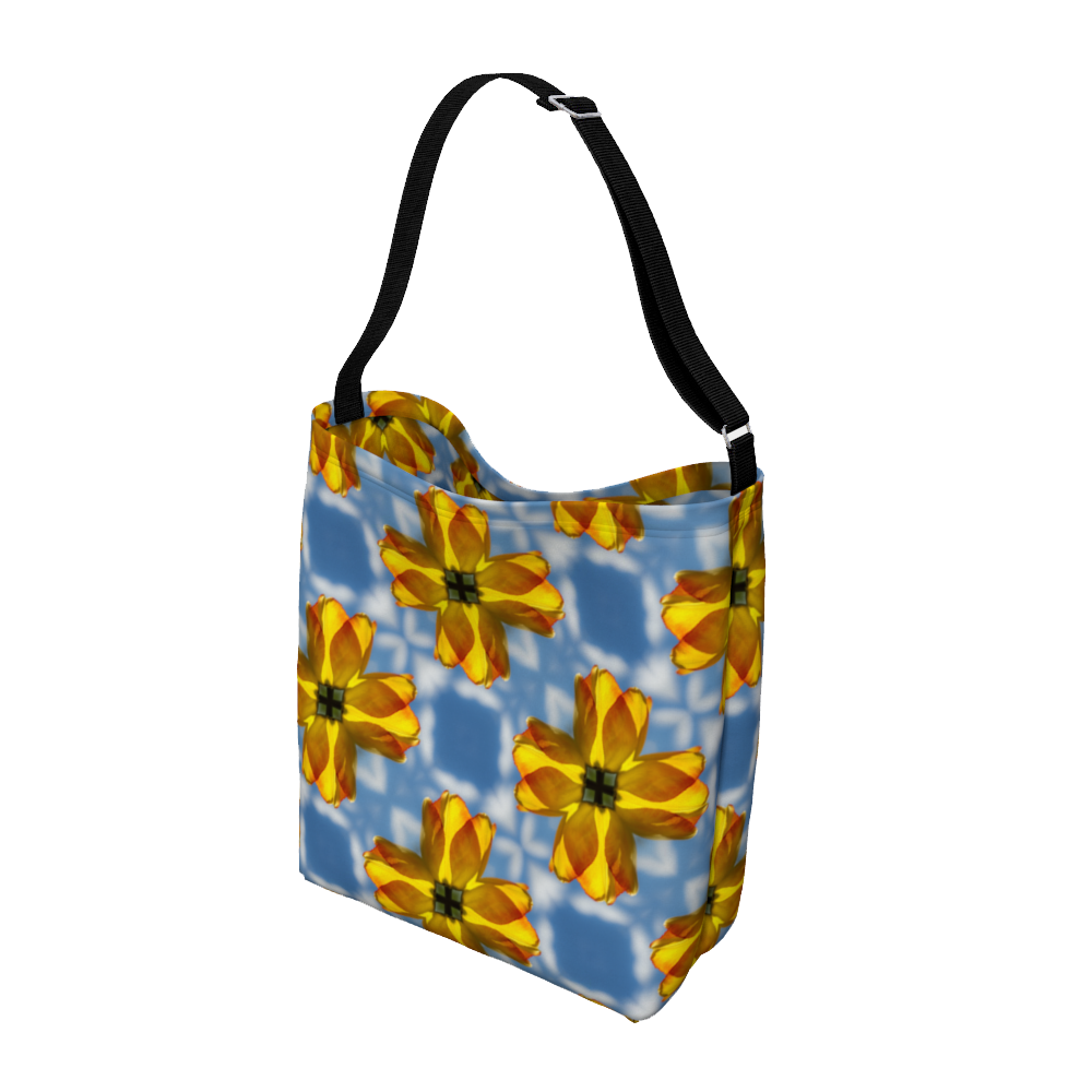 Yellow/Orange Tulips - Shoulder Tote