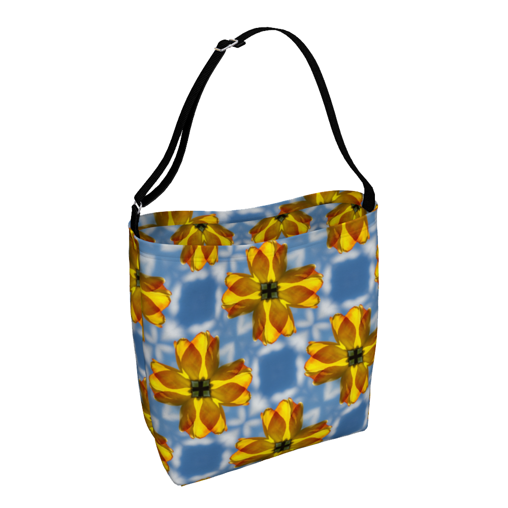 Yellow/Orange Tulips - Shoulder Tote