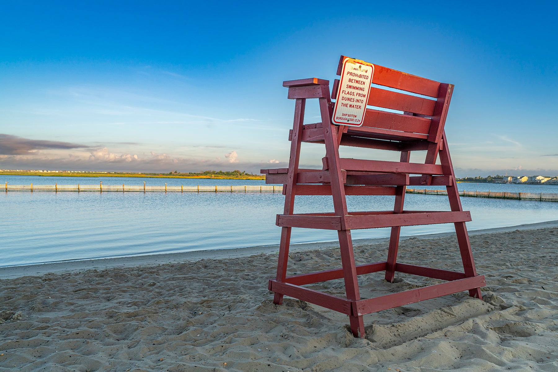 Lifeguard stand on Long Beach Island, NJ