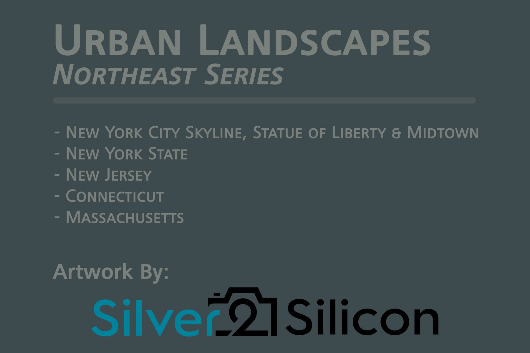 Urban Landscapes, Northeast Series