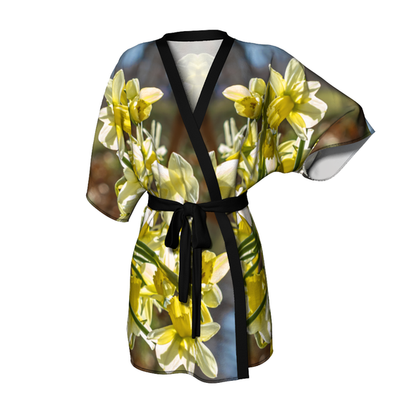 Daffodil - Kimono Art Robe